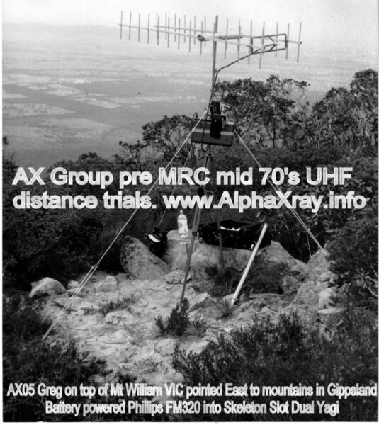 UHF-CB-Yagi-Mt-William Grampians Vic AU