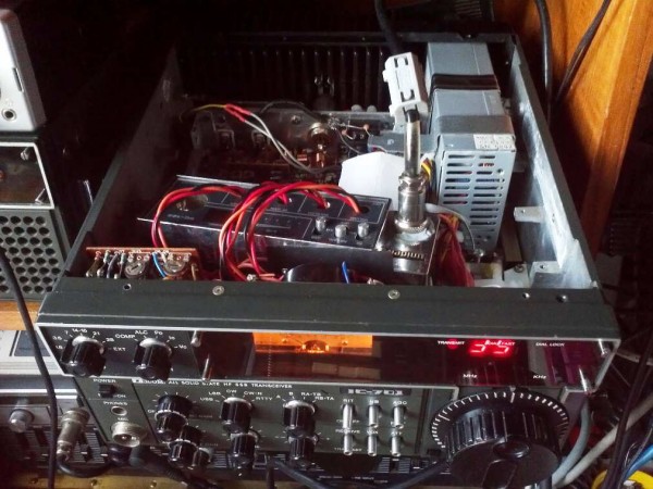 AX 05 New CB Radio Project – PC122 into Icom IC701